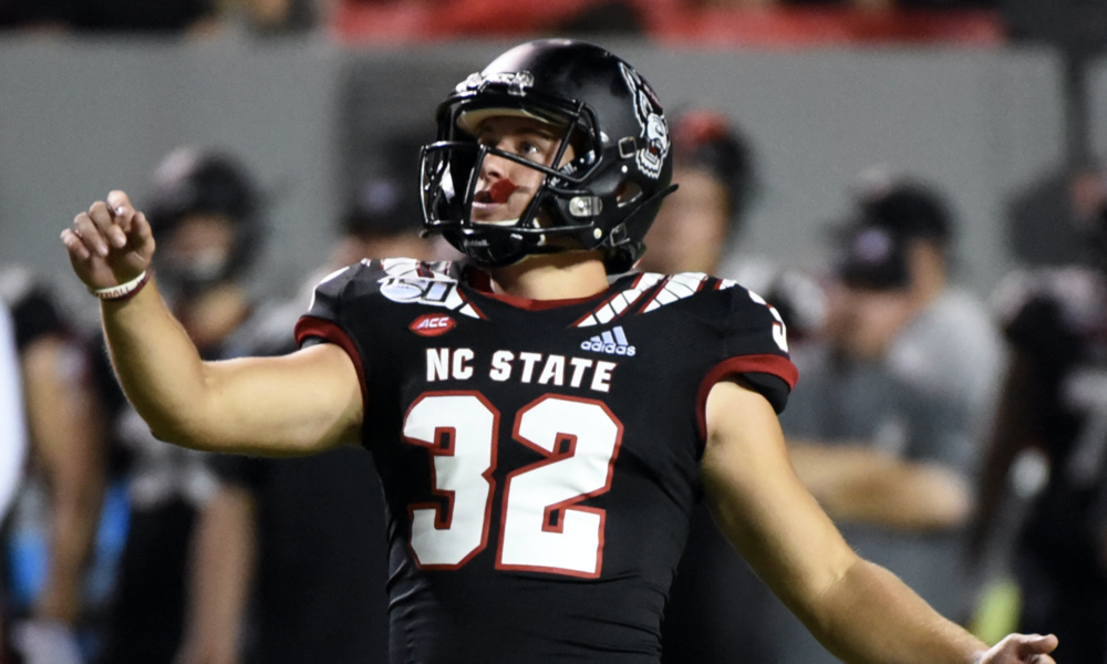 NC State's Chris Dunn Named A Semifinalist For The Lou Groza Award ...