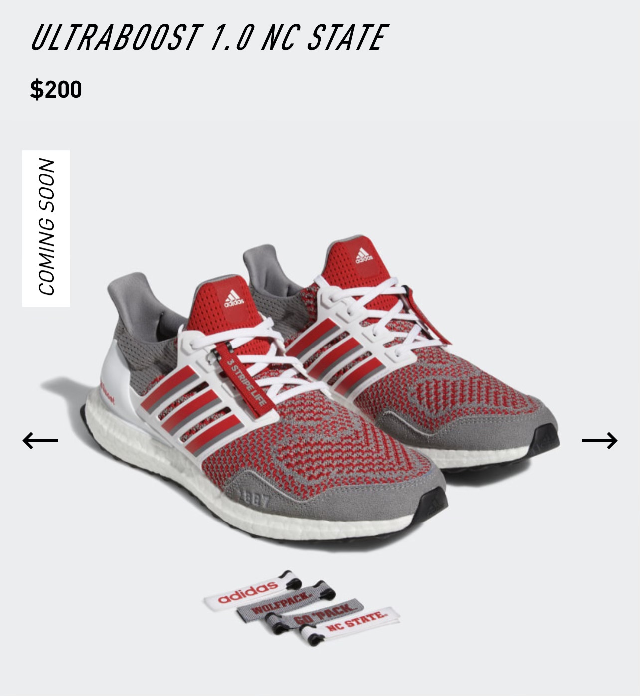 adidas Ultraboost 1.0 Louisville Running Shoes