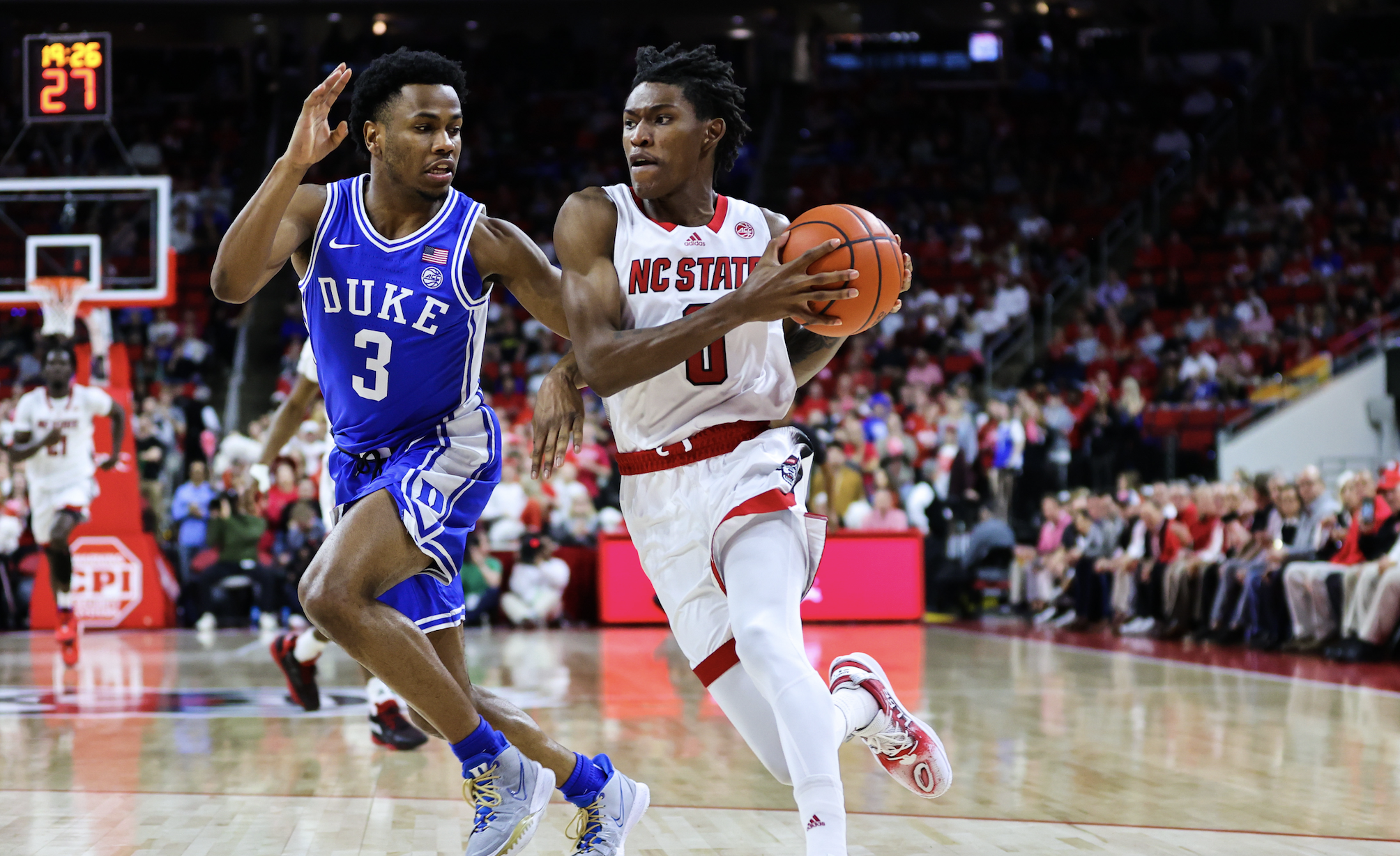 NC State is a 6.5-Point Underdog at Duke Tonight