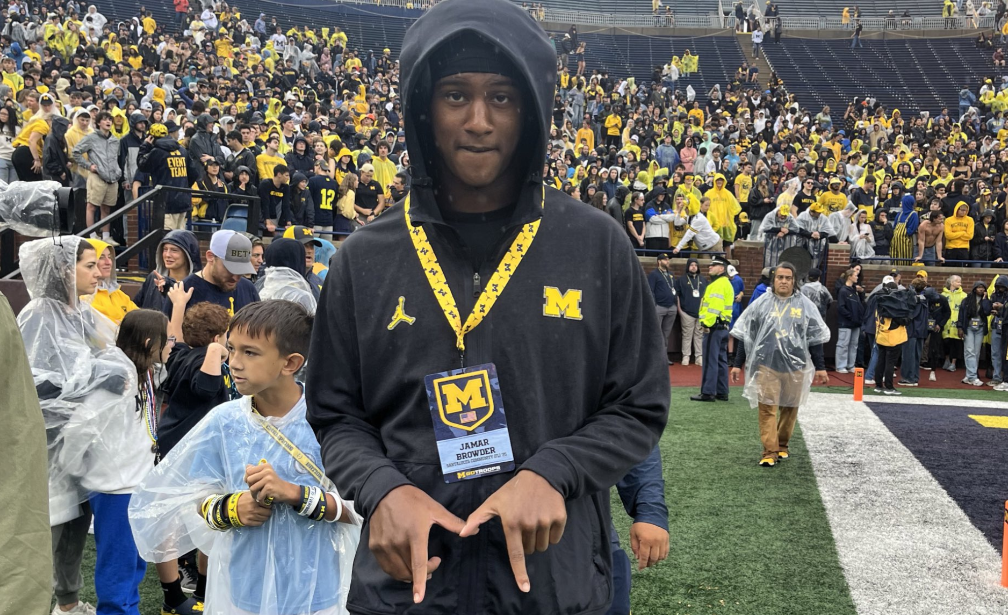 NC State WR Commit Jamar Browder Visited Michigan this Weekend - Pack  Insider